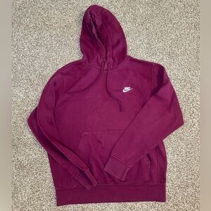 Burgundy Men’s Nike Hoodie